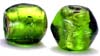 Flat Gilli Silver Foil Beads - click here for large view